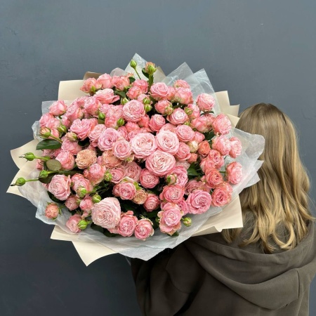 Монобукет №428 с доставкой в Обнинске и Малоярославце – Rosalia Flowers