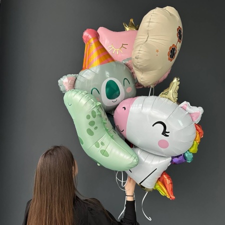 Сет шаров №17 с доставкой в Обнинске и Малоярославце – Rosalia Flowers