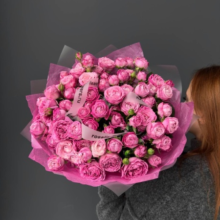 Монобукет №458 с доставкой в Обнинске и Малоярославце – Rosalia Flowers