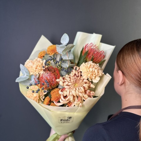 Букет №485 с доставкой в Обнинске и Малоярославце – Rosalia Flowers