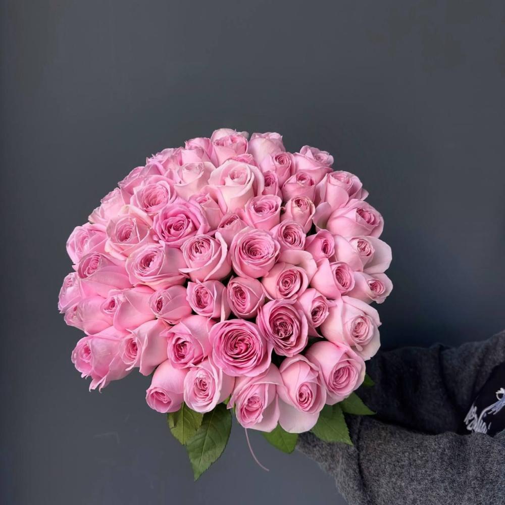 Роза Pink Kenya 50см с доставкой в Обнинске и Малоярославце – Rosalia Flowers Роза Pink Kenya 50см с доставкой в Обнинске и Малоярославце – Rosalia Flowers
