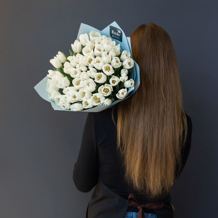 Тюльпан моно №7 51 шт с доставкой в Обнинске и Малоярославце – Rosalia Flowers