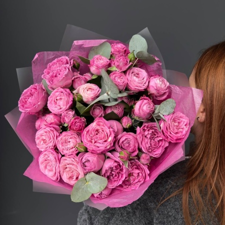 Монобукет №459 с доставкой в Обнинске и Малоярославце – Rosalia Flowers