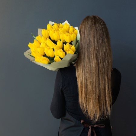 Тюльпан моно №1 35шт с доставкой в Обнинске и Малоярославце – Rosalia Flowers