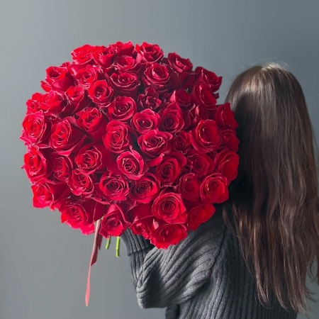 Монобукет №114 с доставкой в Обнинске и Малоярославце – Rosalia Flowers