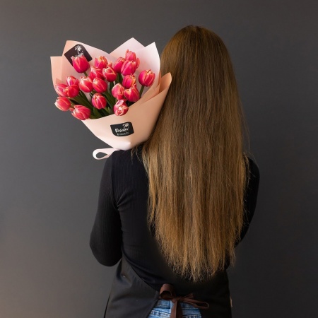 Тюльпан моно №8 21 шт с доставкой в Обнинске и Малоярославце – Rosalia Flowers