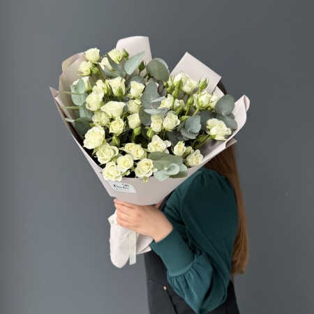 Монобукет №449 с доставкой в Обнинске и Малоярославце – Rosalia Flowers