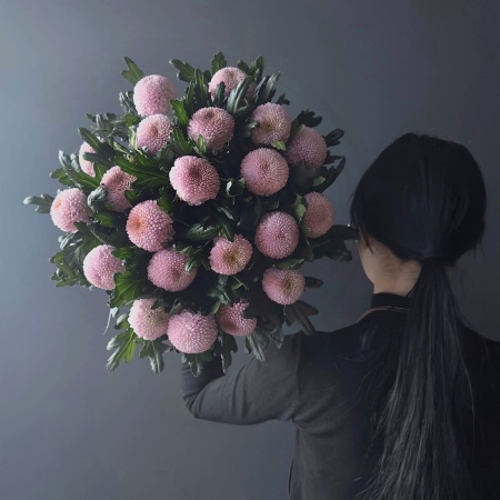 Хризантема Момоко с доставкой в Обнинске и Малоярославце – Rosalia Flowers