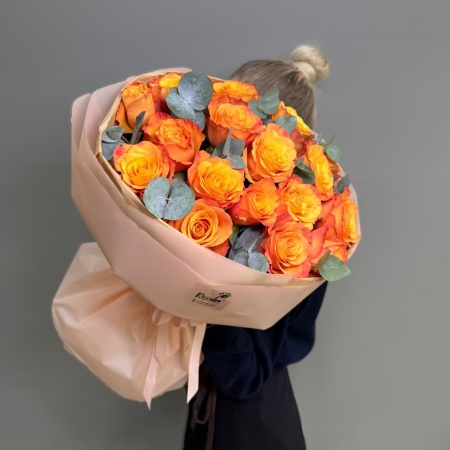 Монобукет №486 с доставкой в Обнинске и Малоярославце – Rosalia Flowers