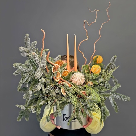 Композиция №185 с доставкой в Обнинске и Малоярославце – Rosalia Flowers