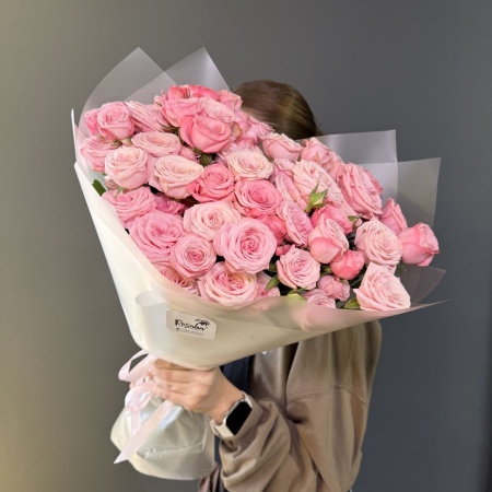 Монобукет №146 с доставкой в Обнинске и Малоярославце – Rosalia Flowers