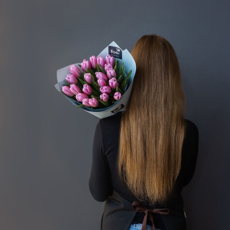 Тюльпан моно №5 21 шт с доставкой в Обнинске и Малоярославце – Rosalia Flowers