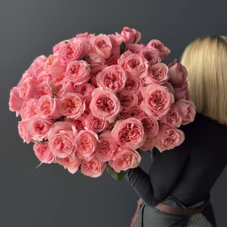 Роза Пионовидная Pink Expression 60см с доставкой в Обнинске и Малоярославце – Rosalia Flowers