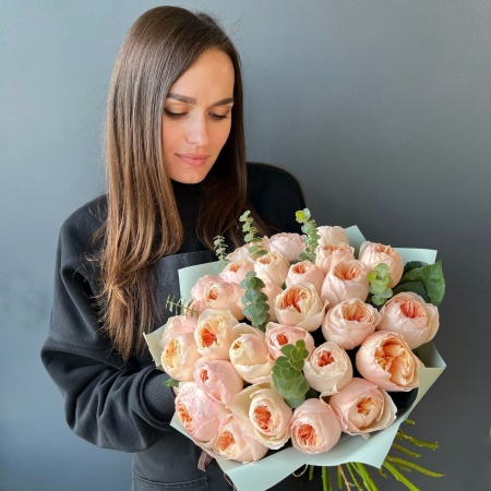 Букет из одноголовой Джульетты 29 шт с доставкой в Обнинске и Малоярославце – Rosalia Flowers