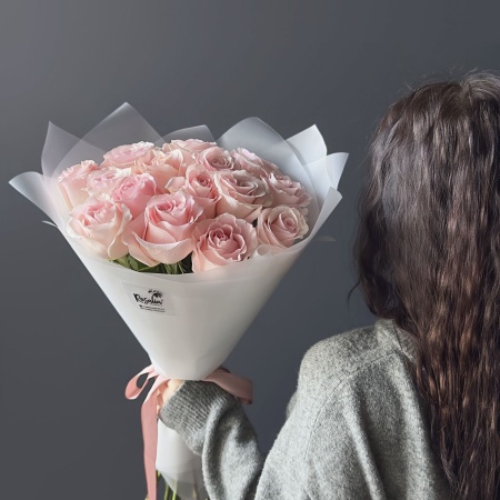 Монобукет №107 с доставкой в Обнинске и Малоярославце – Rosalia Flowers