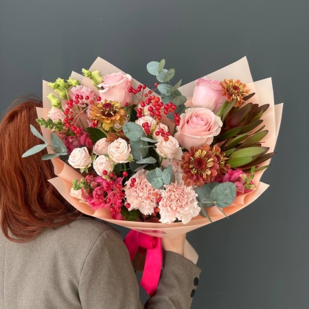 Букет №456 с доставкой в Обнинске и Малоярославце – Rosalia Flowers
