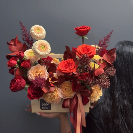 Композиция №161 с доставкой в Обнинске и Малоярославце – Rosalia Flowers