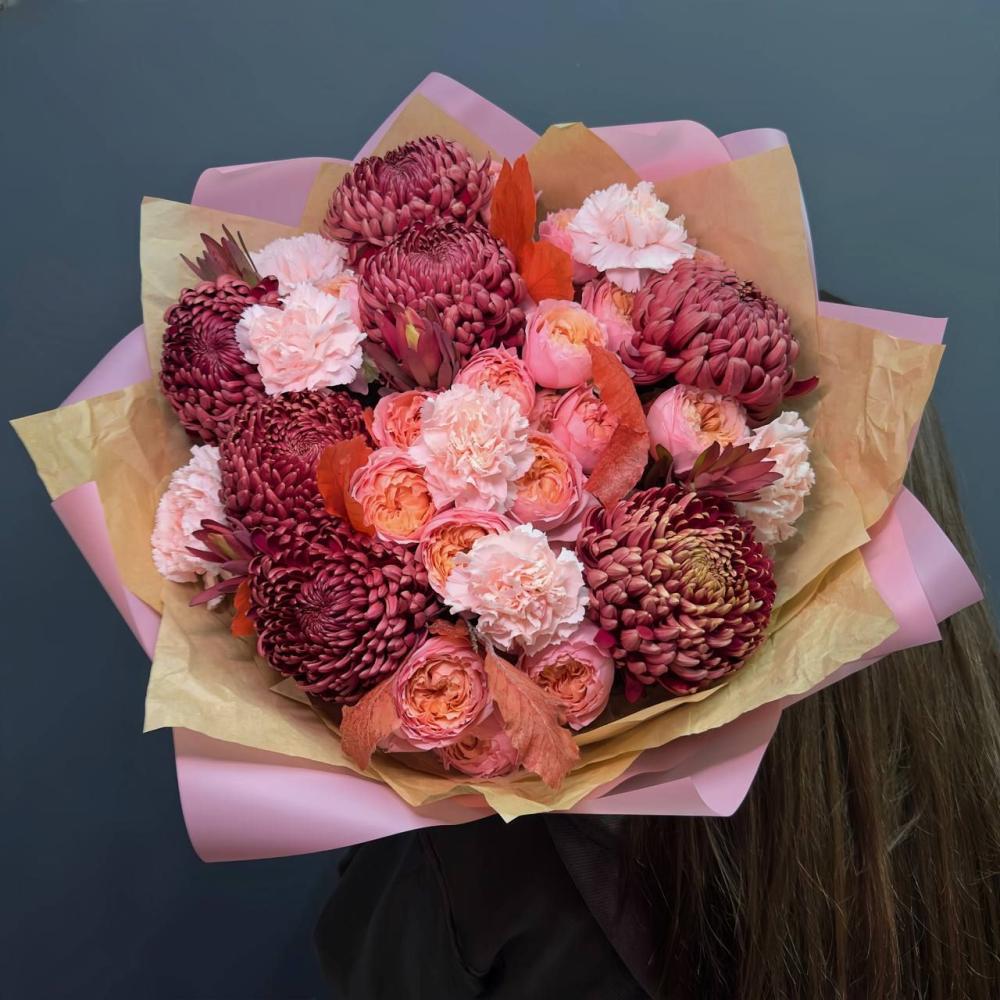 Букет №495 с доставкой в Обнинске и Малоярославце – Rosalia Flowers Букет №495 с доставкой в Обнинске и Малоярославце – Rosalia Flowers