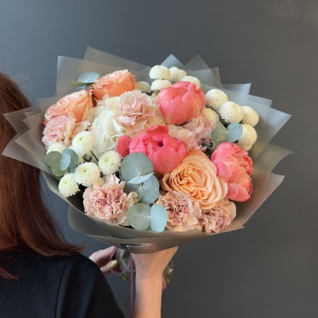Букет №444 с доставкой в Обнинске и Малоярославце – Rosalia Flowers
