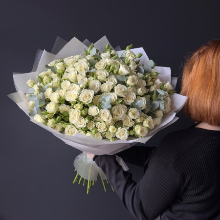 Монобукет №233 с доставкой в Обнинске и Малоярославце – Rosalia Flowers