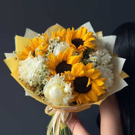Букет №296 с доставкой в Обнинске и Малоярославце – Rosalia Flowers