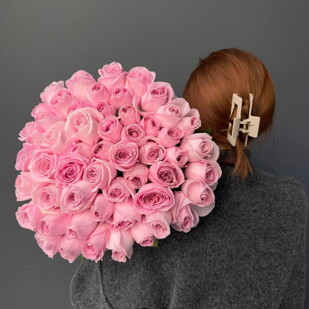 Роза Pink Kenya 50см с доставкой в Обнинске и Малоярославце – Rosalia Flowers Роза Pink Kenya 50см с доставкой в Обнинске и Малоярославце – Rosalia Flowers