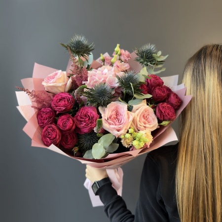 Букет №219 с доставкой в Обнинске и Малоярославце – Rosalia Flowers