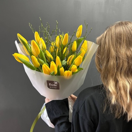 Монобукет №378 с доставкой в Обнинске и Малоярославце – Rosalia Flowers