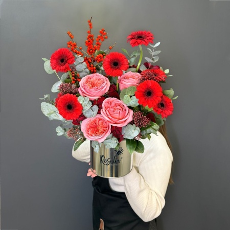 Композиция №193 с доставкой в Обнинске и Малоярославце – Rosalia Flowers