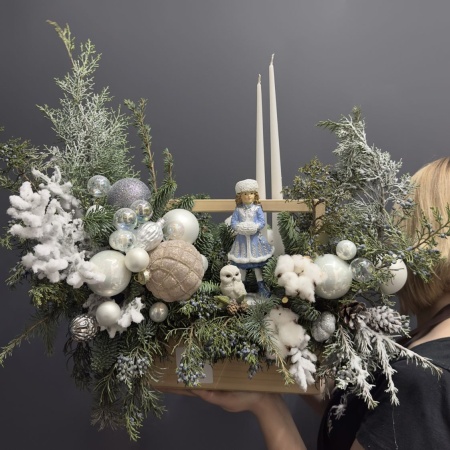 Композиция №168 с доставкой в Обнинске и Малоярославце – Rosalia Flowers