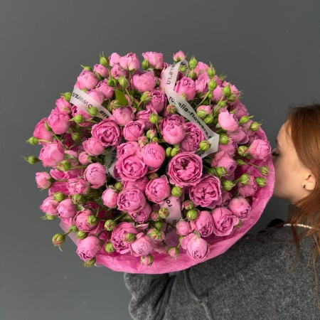 Монобукет №457 с доставкой в Обнинске и Малоярославце – Rosalia Flowers