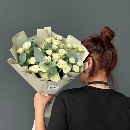 Монобукет №449 с доставкой в Обнинске и Малоярославце – Rosalia Flowers