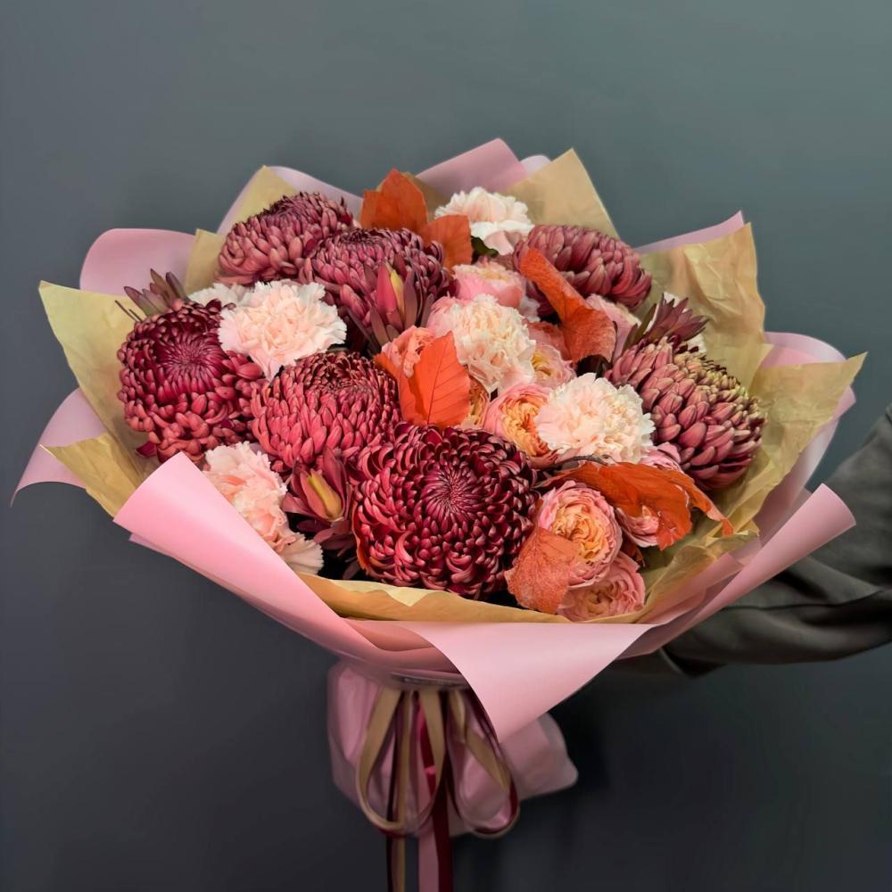 Букет №495 с доставкой в Обнинске и Малоярославце – Rosalia Flowers Букет №495 с доставкой в Обнинске и Малоярославце – Rosalia Flowers