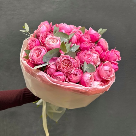 Монобукет №477 с доставкой в Обнинске и Малоярославце – Rosalia Flowers