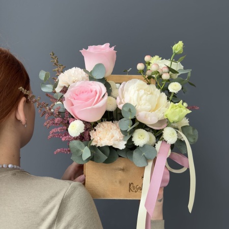 Композиция №165 с доставкой в Обнинске и Малоярославце – Rosalia Flowers