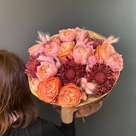 Букет №492 с доставкой в Обнинске и Малоярославце – Rosalia Flowers