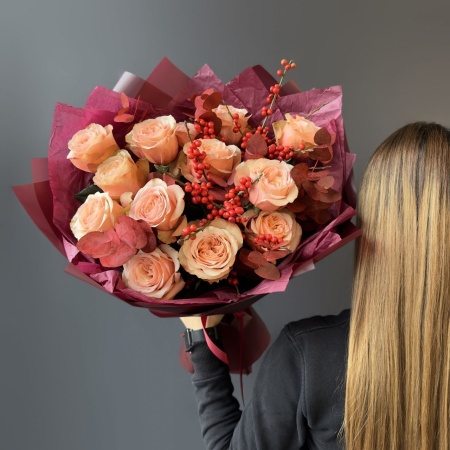 Букет №221 с доставкой в Обнинске и Малоярославце – Rosalia Flowers